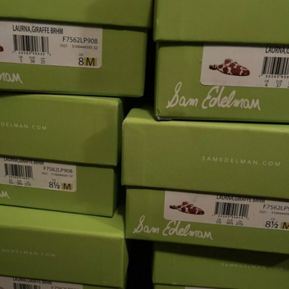 Sam Edelman Quincy Block Heel Loafer MSRP$190 CHIC & COMFORTABLE in Syrah/Ivory - Picture 13 of 13